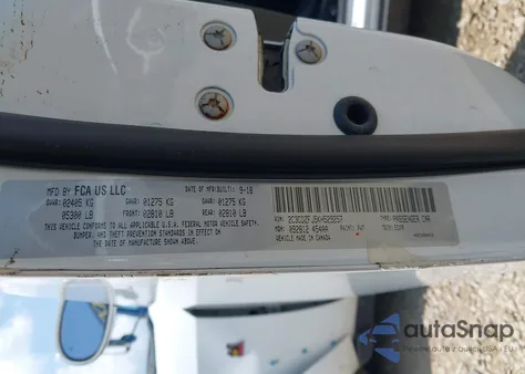 2019 Dodge Challenger R/T Scat Pack z USA, uszkodzony, nr VIN 2C3CDZFJ5KH529257